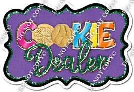 Cookie Dealer - Rainbow / Purple