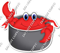 Smiling Crab in a pot w/ Variant