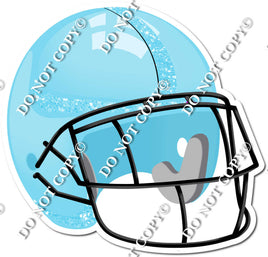 Football Helmet - Baby Blue / Baby Blue w/ Variants