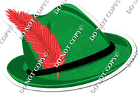 Green Hat Red Feather w/ Variants