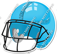 Football Helmet - Caribbean / Caribbean w/ Variants