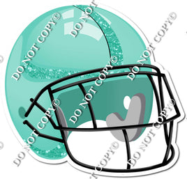Football Helmet - Mint / Mint w/ Variants