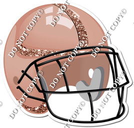 Football Helmet - Rose Gold / Rose Gold w/ Variants