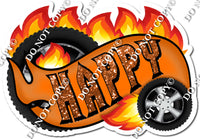 Happy Birthday- Tires & Fire Statement w/ Variants