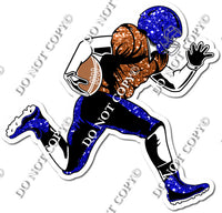 Football - Running Back - Blue / Orange w/ Variants