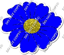 Daisy - Flat Blue w/ Variants