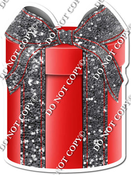 Sparkle - Red & Silver Present - Style 3