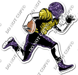 Football - Running Back - Purple / Yellow w/ Variants