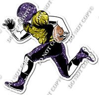 Football - Running Back - Purple / Yellow w/ Variants