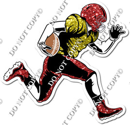 Football - Running Back - Red / Yellow w/ Variants