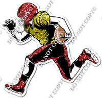 Football - Running Back - Red / Yellow w/ Variants