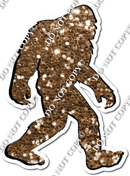 Chocolate Sparkle Bigfoot Silhouette w/ Variants