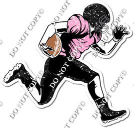Football - Running Back - Black / Baby Pink w/ Variants