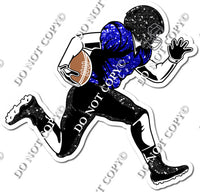 Football - Running Back - Black / Blue w/ Variants