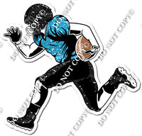 Football - Running Back - Black / Caribbean w/ Variants