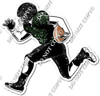 Football - Running Back - Black / Hunter Green w/ Variants