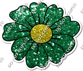 Daisy - Green Sparkle w/ Variants