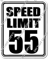 Speed Limit Statement w/ Variants