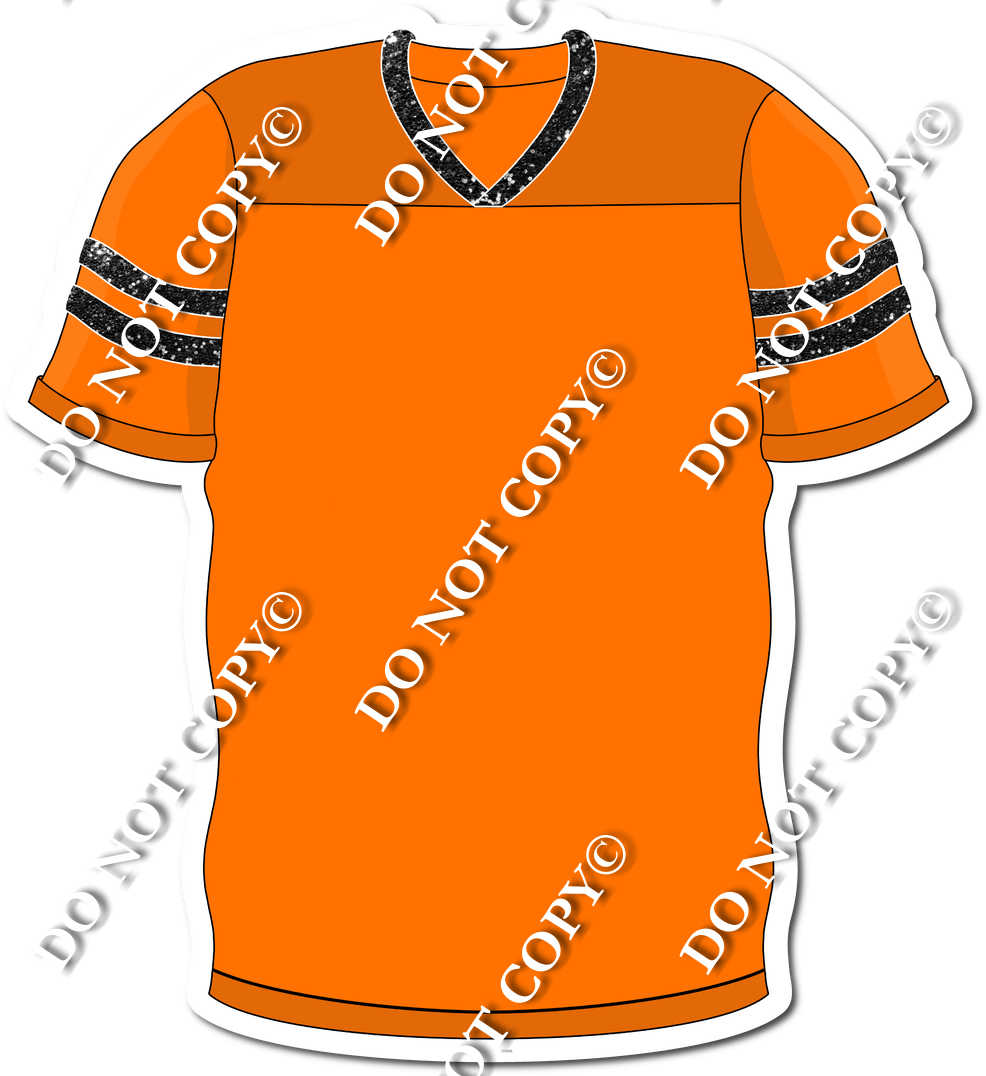 Football Jersey - Orange| Sign Swag USA