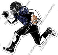 Football - Running Back - Black / Navy Blue w/ Variants