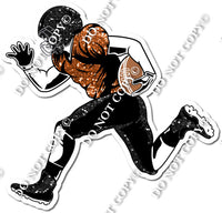 Football - Running Back - Black / Orange w/ Variants