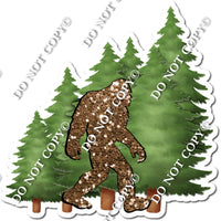 Chocolate Sparkle Bigfoot & Green Trees w/ Variants