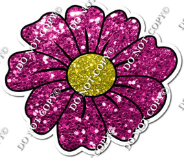 Daisy - Hot Pink Sparkle w/ Variants