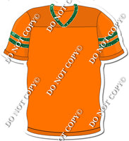 Football Jersey - Orange w/ Variants