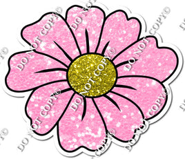 Daisy - Baby Pink Sparkle w/ Variants