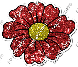 Daisy - Red Sparkle w/ Variants