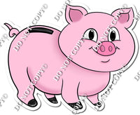 Pig Piggy Bank w/ variants
