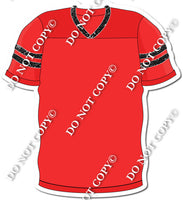 Football Jersey - Red w/ Variants