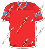 Football Jersey - Red w/ Variants