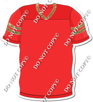 Football Jersey - Red w/ Variants