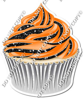 Vanilla Cupcake - Orange & Black w/ Variant