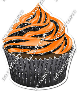 Chocolate Cupcake - Orange & Black w/ Variant