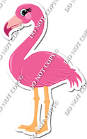 Flat Hot Pink Flamingo w/ Variants