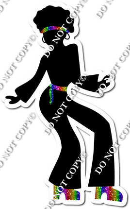Rainbow Disco Woman w/ Variants