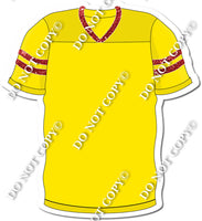 Football Jersey - Yellow w/ Variants