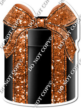 Sparkle - Orange & Black Present - Style 3