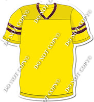 Football Jersey - Yellow w/ Variants