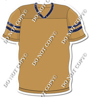 Football Jersey - Gold w/ Variants