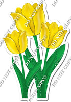 3 Tulips - Yellow - w/ Variants