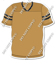 Football Jersey - Gold w/ Variants