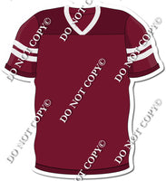 Football Jersey - Burgundy w/ Variants