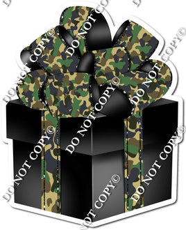 Camo & Black Small Present - Style 2