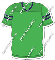 Football Jersey - Green w/ Variants