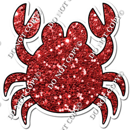 Sparkle Red Crab with No Face w/ Variant