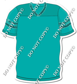 Football Jersey - Teal w/ Variants