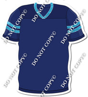 Football Jersey - Navy Blue w/ Variants